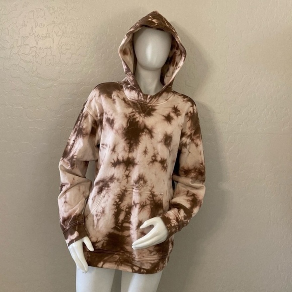 Lululemon Womenโs All Yours Hoodie Earth Dye Clay Size 10